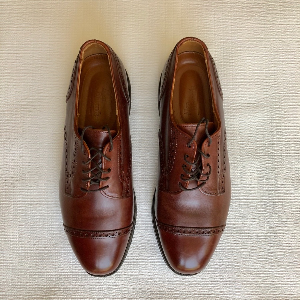 Allen Edmonds Brown Cap Toe Dress Shoes